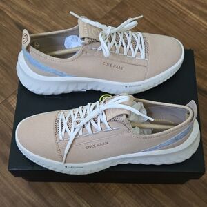 Cole Haan Women's Beige and White Sneakers